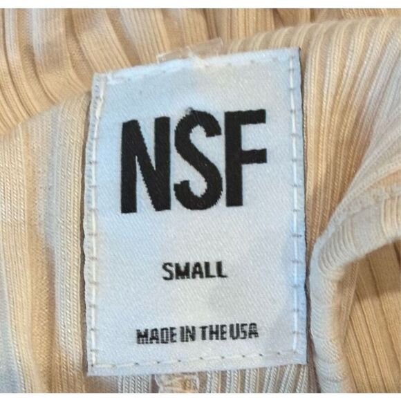 NSF Clothing Sloan Racerback Tank Dress NWT Size Small - Picture 3 of 4